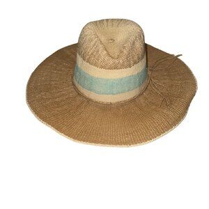 Kooringal Wide Brim Carmela Tea Paper UPF 50+  Hat One Size OS